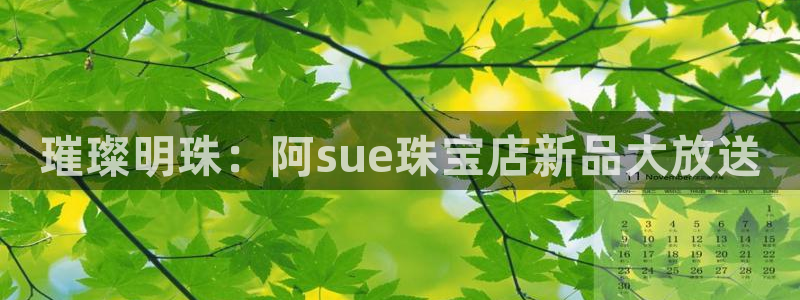 新宝5平台登录下载软件：璀璨明珠：阿sue珠宝店新品大放送