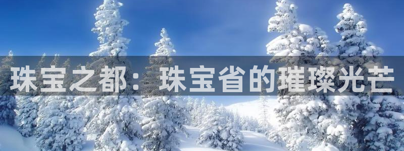 新宝5招商：珠宝之都：珠宝省的璀璨光芒