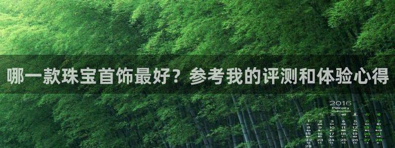 新宝测速5：哪一款珠宝首饰最好？参考我的评测和体验心得