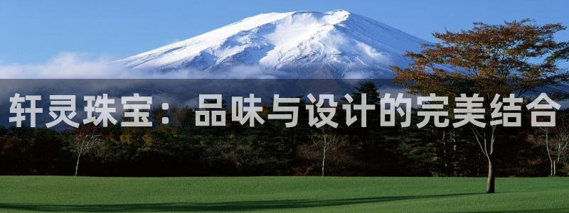 新宝5招商222111：轩灵珠宝：品味与设计的完美结合