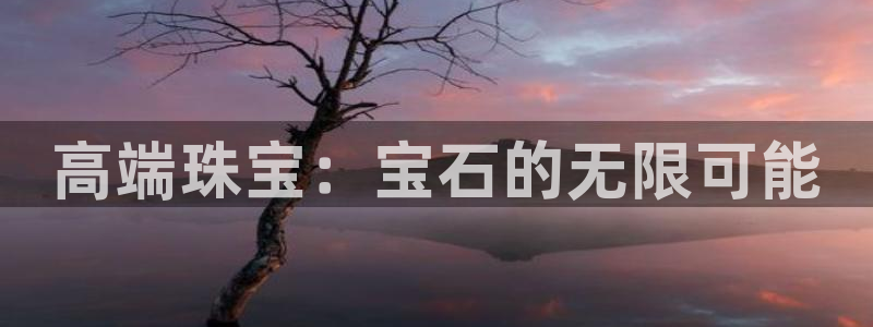 新宝 5测速：高端珠宝：宝石的无限可能