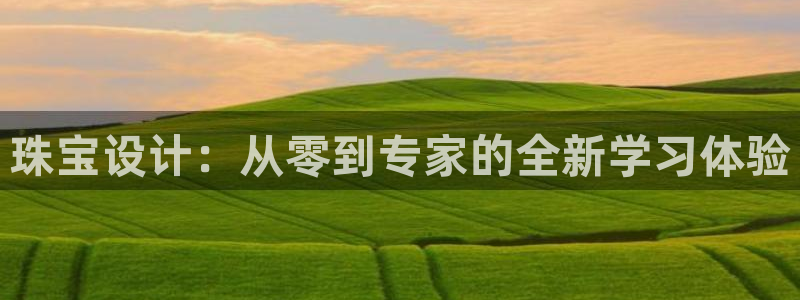 新宝5蒋7O667：珠宝设计：从零到专家的全新学习体验