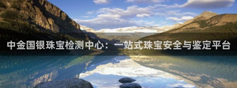 新宝xb5：中金国银珠宝检测中心：一站式珠宝安全与鉴定平台