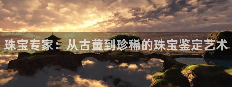 新宝5下载：珠宝专家：从古董到珍稀的珠宝鉴定艺术