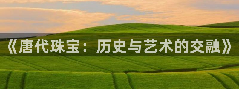 新宝gg5：《唐代珠宝：历史与艺术的交融》